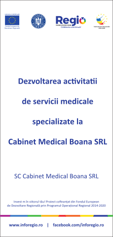 Dezvoltarea activitatii de servicii medicale specializate la Cabinet Medical Boana SRL